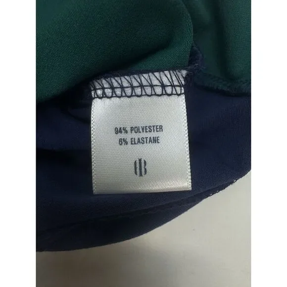 NWT Holderness & Bourne The Robinson 1/4 Zip Performance Pullover Blue Green XXL - Picture 9 of 11